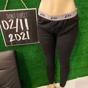 Mens/Boys Black Thermal Leggings  XL